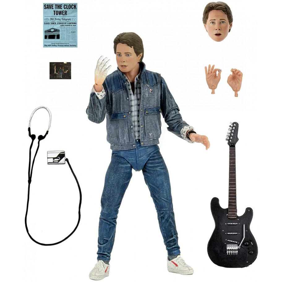 Фигурка Марти МакФлай Прослушивание  Назад в Будущее Back to The Future 2 Marty McFly Audition NECA 53615