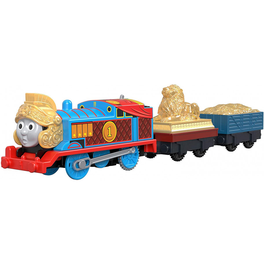 Моторизированый Паровозик Роман Томас в броне Thomas & Friends Roman Thomas Armored Fisher-Price GDV31