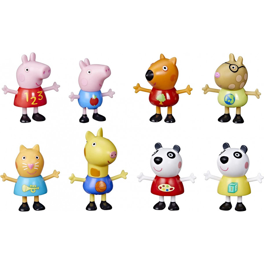 Фігурки Свинка Пеппа 8 шт Peppa Pig Hasbro F2396