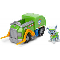 Машинка с Фигуркой Рокки Мусоровоз Щенячий Патруль Paw Patrol Rocky Recycle Truck Spin Master 6054969