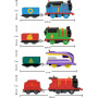 Набір 4 шт Паровозик моторизований Томас Thomas & Friends Motorized Fisher-Price HGX62