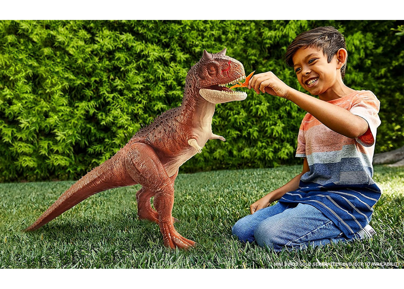 Огромный Динозавр Карнотавр торо 91 см Jurassic World Carnotaurus Toro Mattel HBY86