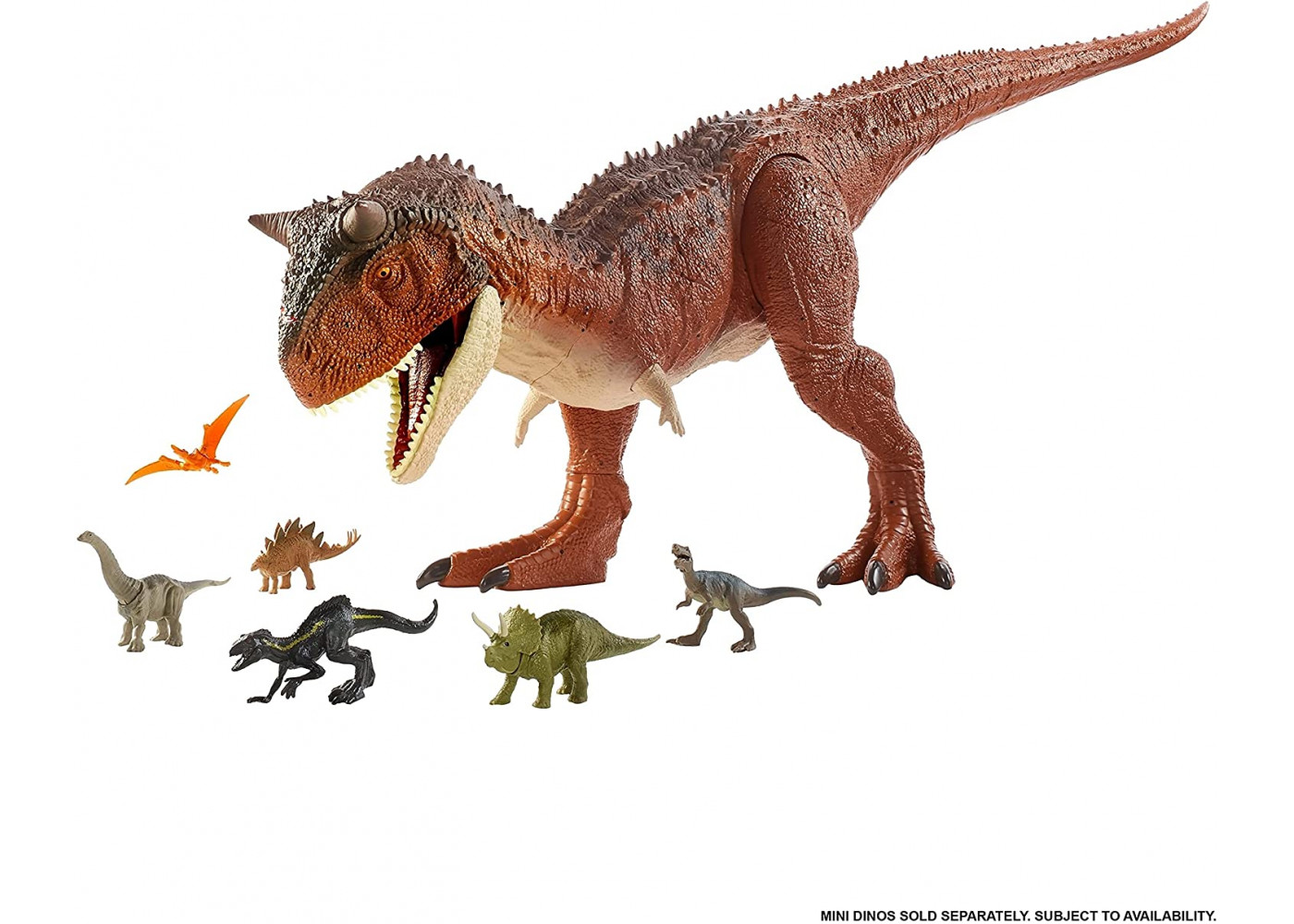 Огромный Динозавр Карнотавр торо 91 см Jurassic World Carnotaurus Toro Mattel HBY86