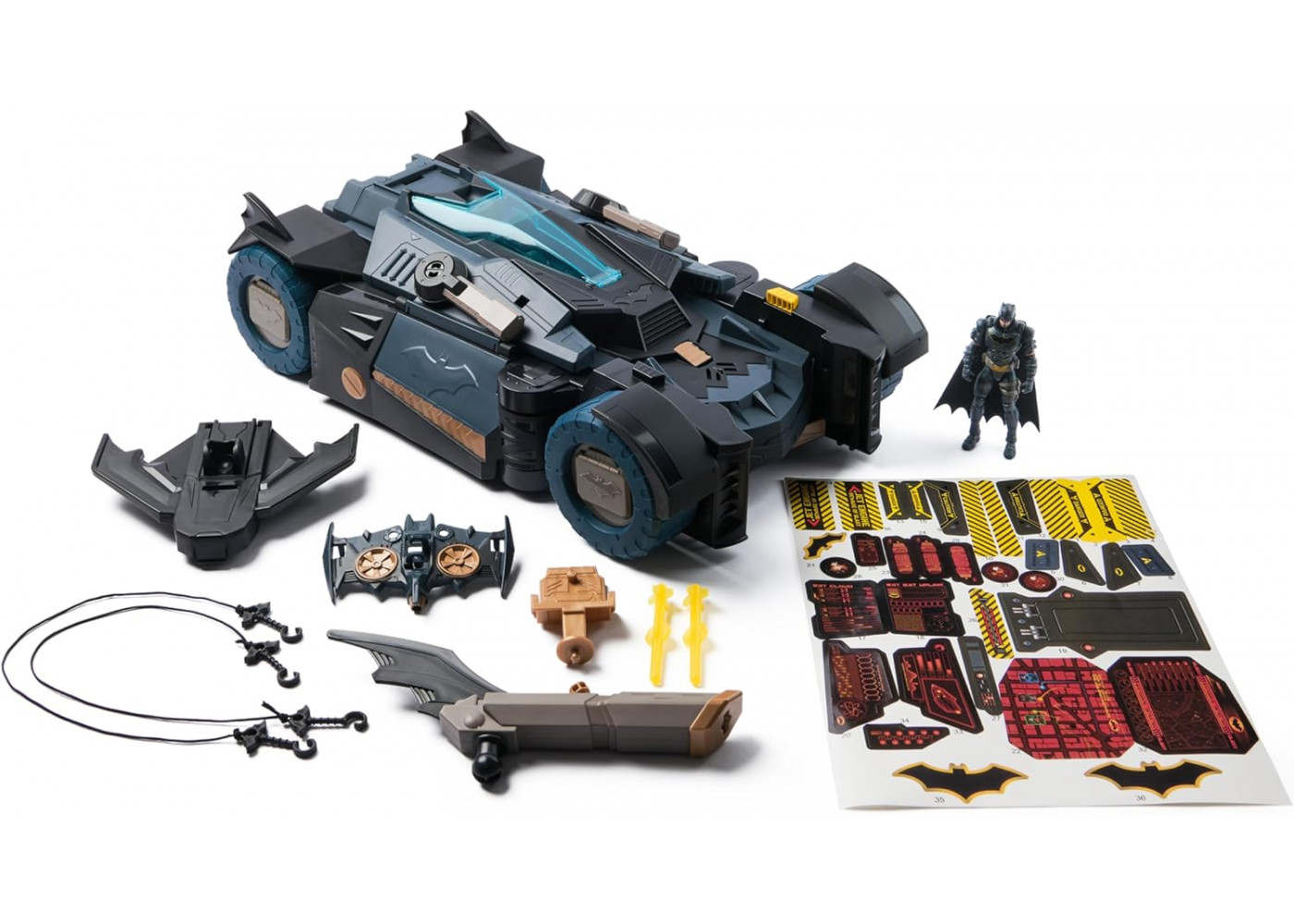 Набір (Уцінка) Бетмобіль-Трансформер з фігуркою Бетмен Transforming Batmobile Spin Master B6070131B