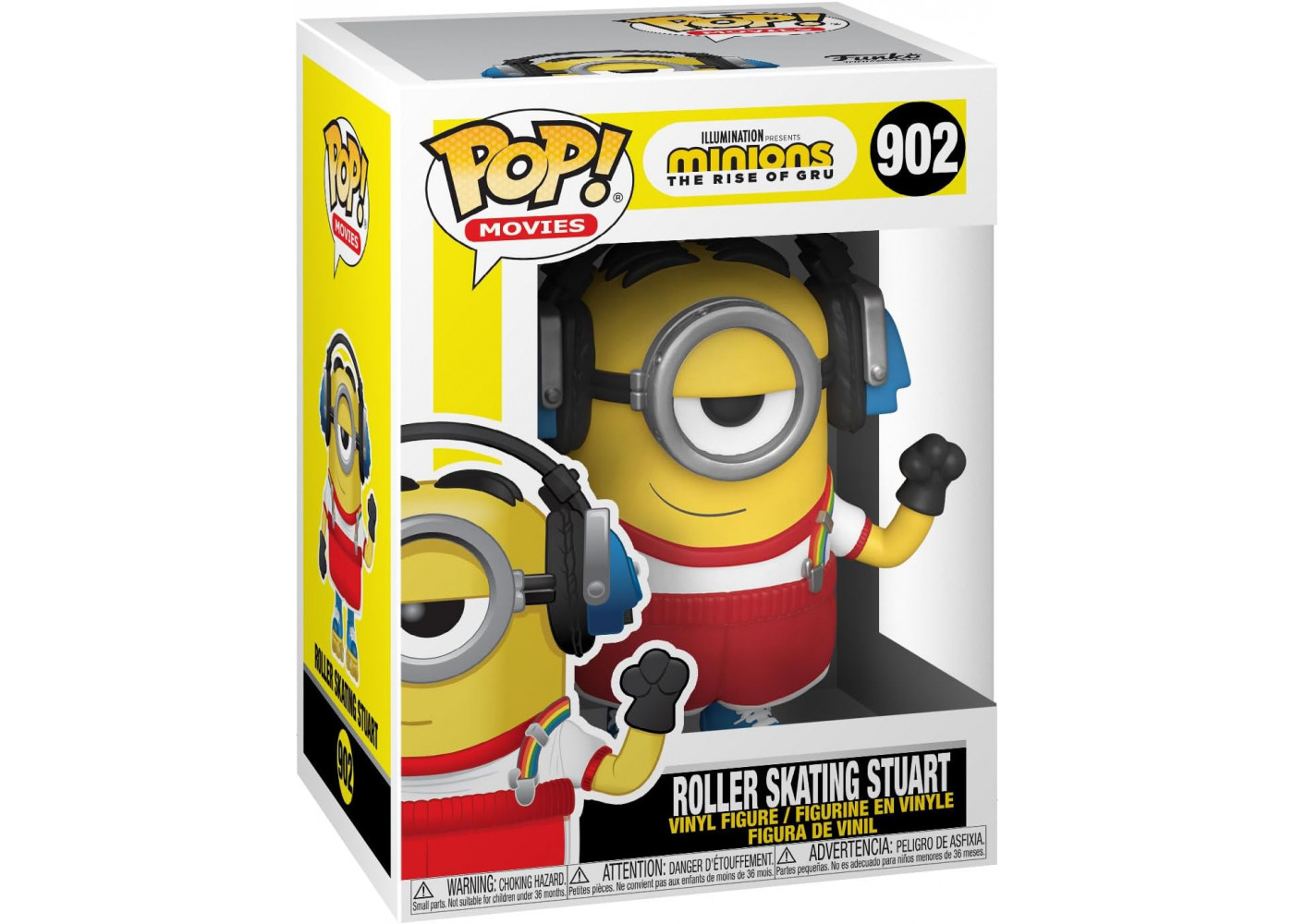 Фигурка Фанко Стюарт на Роликах Миньоны 2 №902 Minions 2 Stuart Roller Skating Funko 47802