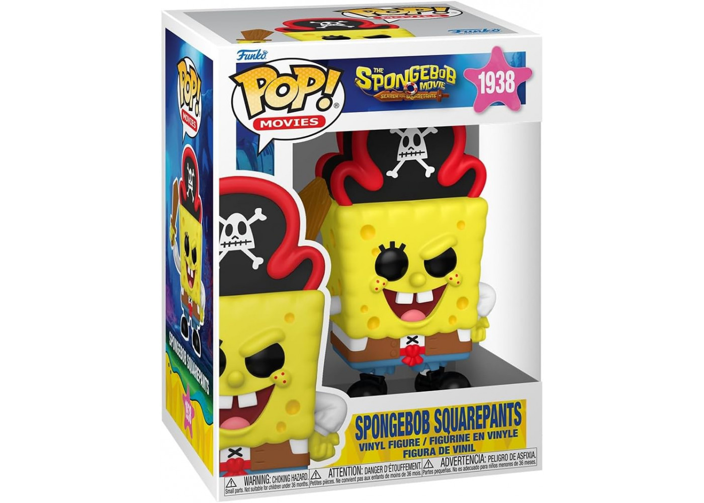 Фігурка Фанко Губка Боб Квадратні Штани №1938 The Spongebob Squarepants Funko 83590
