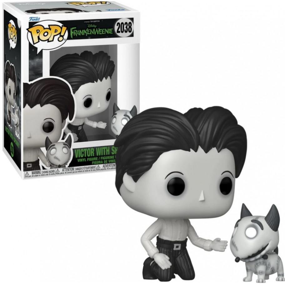 Фигурка Фанко Франкенвини Виктор и Спарки №2038 Frankenweenie Victor with Sparky Funko 86153