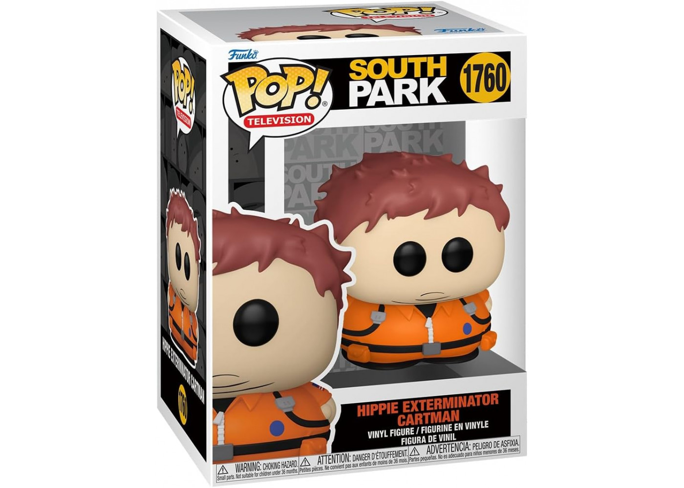 Фигурка Фанко Эрик Картман Южный Парк №1760 South Park Hippie Exterminator Cartman Funko 86306