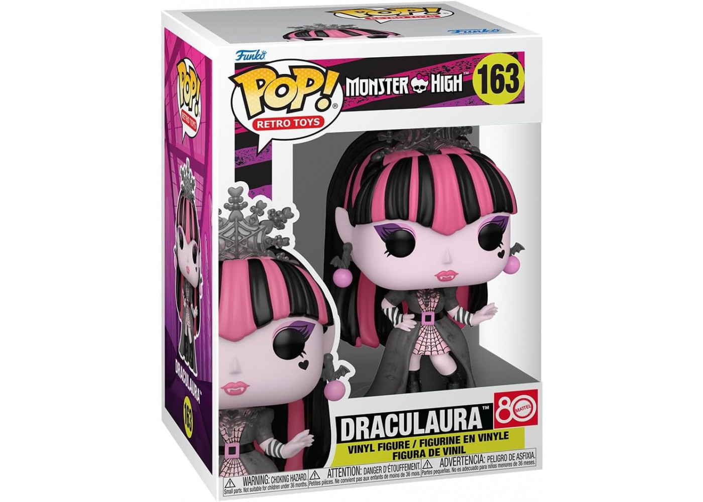 Фігурка Фанко Монстер Хай Дракулаура №163 Monster High Draculaura Funko 86571