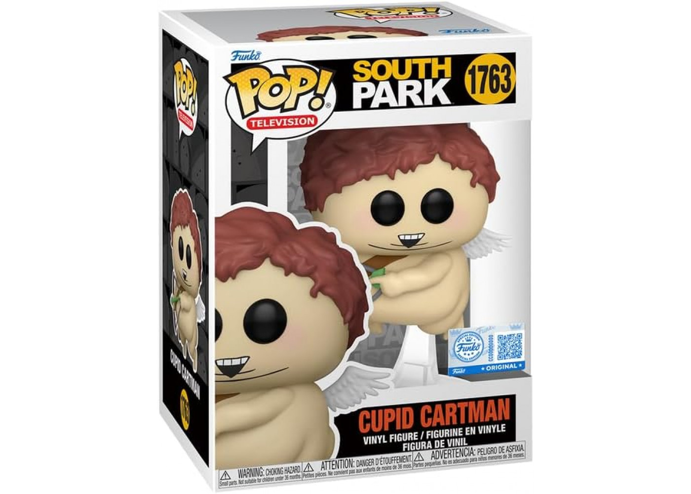 Фигурка Фанко Купидон Картман Южный Парк №1763 South Park Cupid Cartman Funko 88159