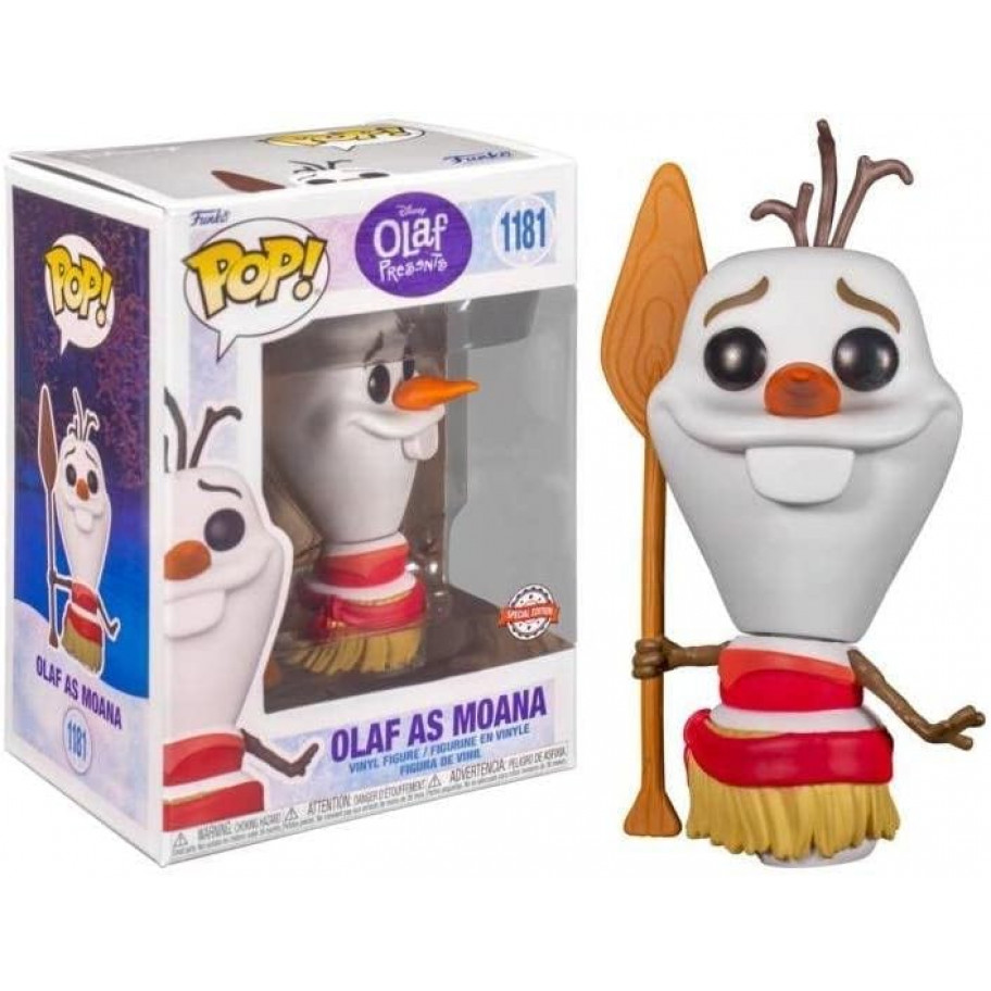 Фигурка Фанко Олаф Снеговик в образе Моаны Холодное Сердце №1181 Disney Frozen Olaf as Moana Funko 61824