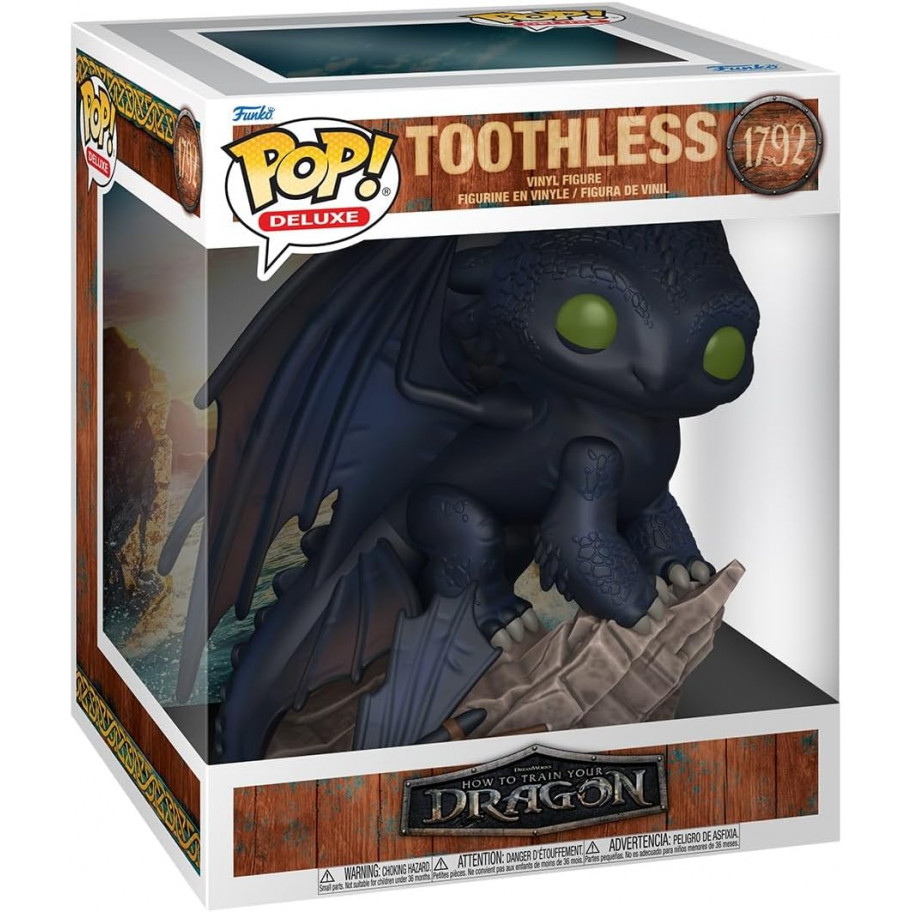 Большая Фигурка Фанко Беззубик №1792 Как приручить Дракона How to Train Your Dragon Toothless Funko 86140