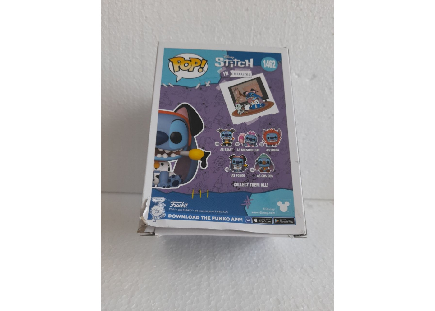 Фігурка Фанко Стіч (Уцінка) №1462 Disney Stitch Pongo Funko B75165
