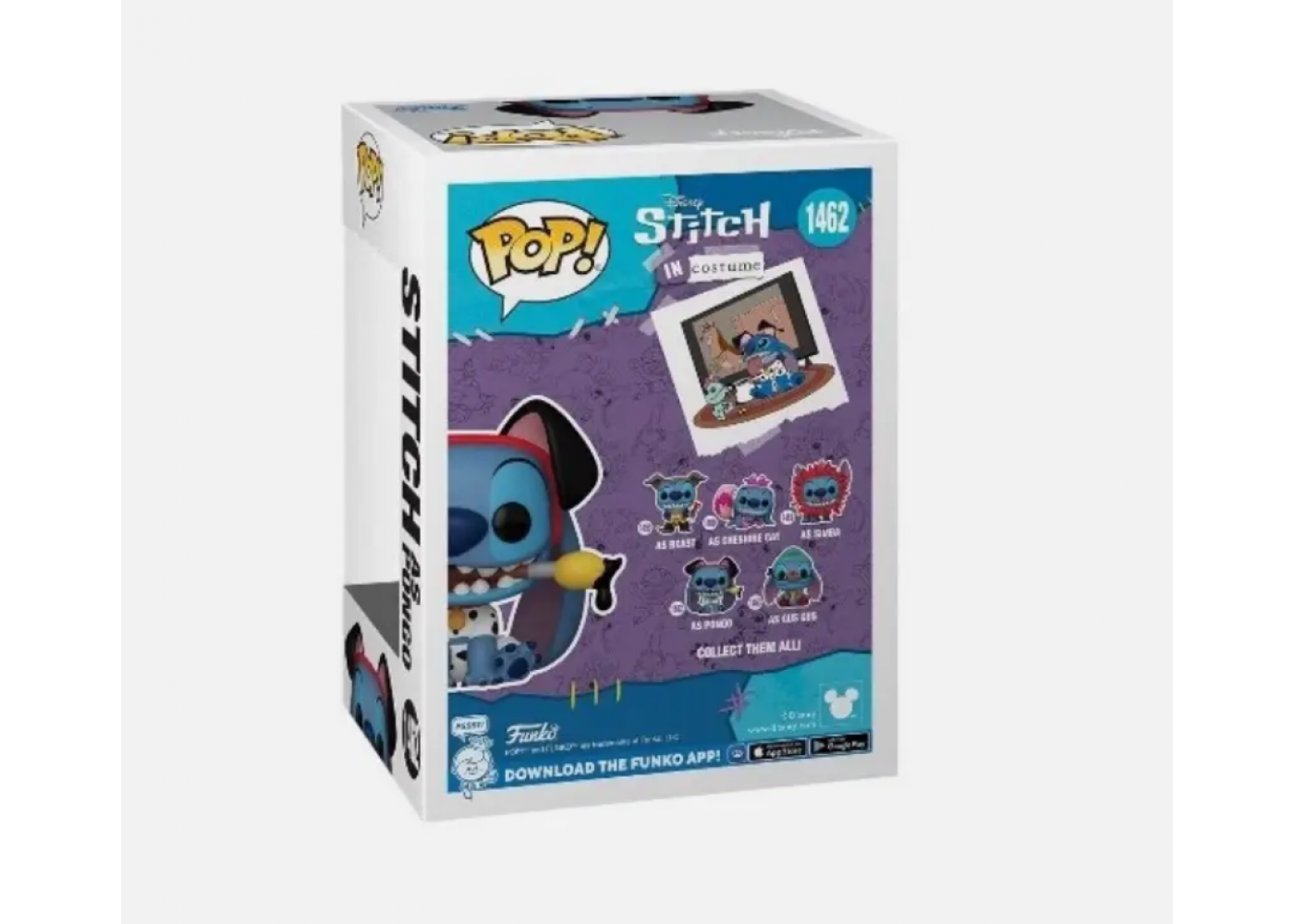 Фігурка Фанко Стіч (Уцінка) №1462 Disney Stitch Pongo Funko B75165