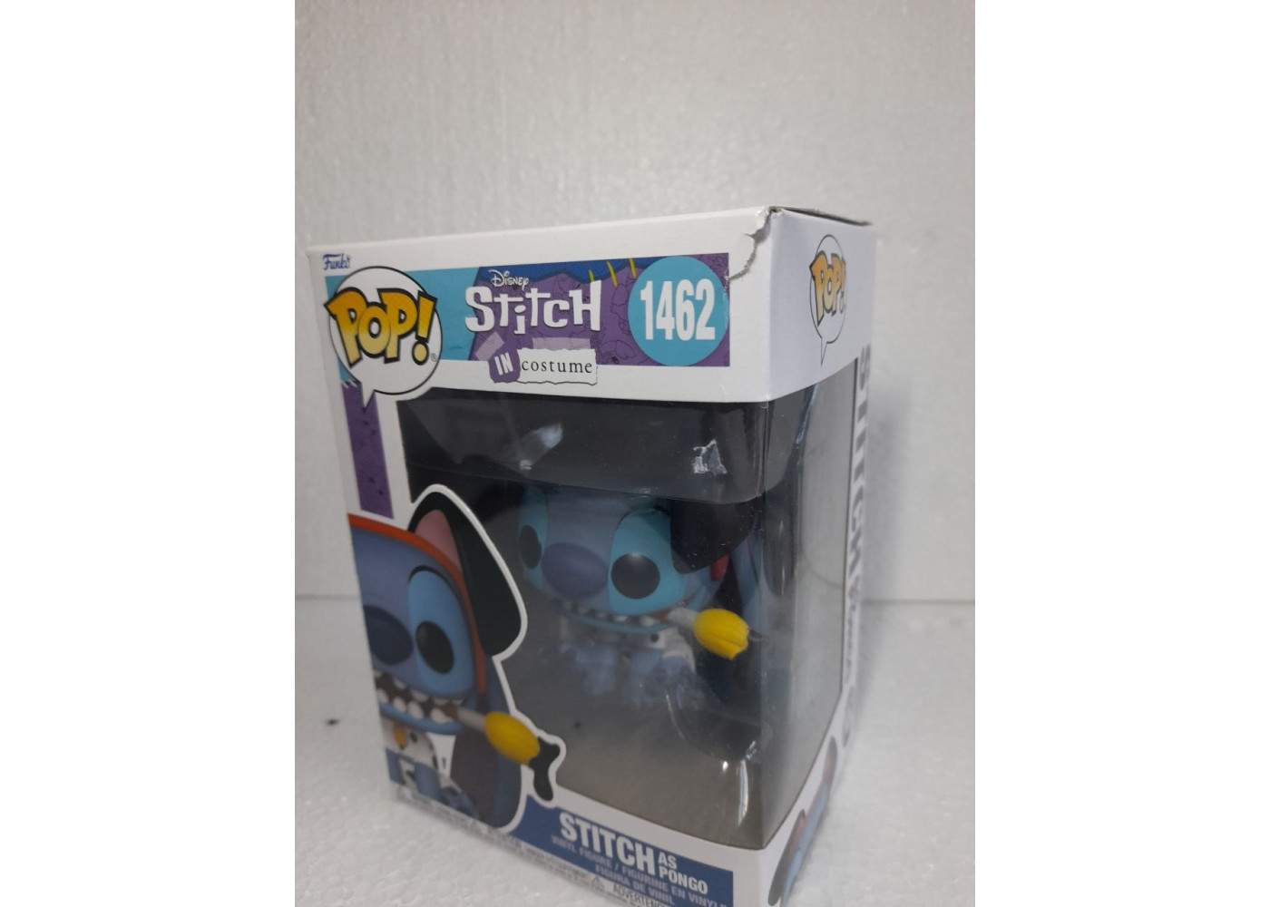 Фігурка Фанко Стіч (Уцінка) №1462 Disney Stitch Pongo Funko B75165