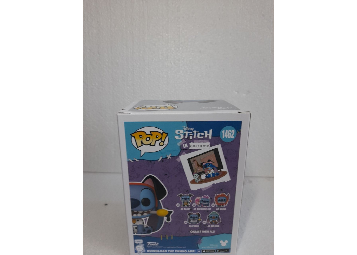 Фігурка Фанко Стіч (Уцінка) №1462 Disney Stitch Pongo Funko B75165