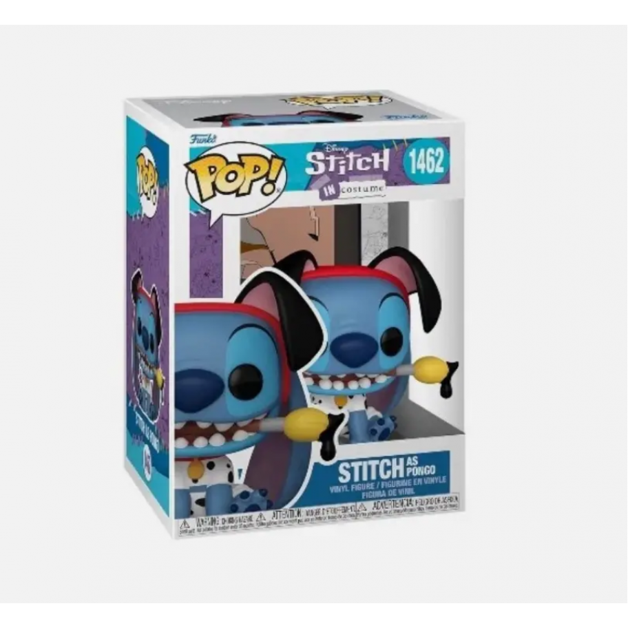 Фігурка Фанко Стіч (Уцінка) №1462 Disney Stitch Pongo Funko B75165