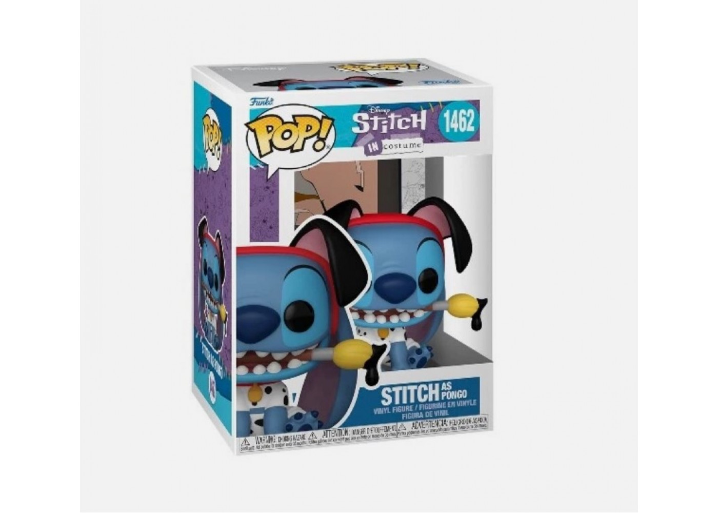 Фигурка Фанко Стич в Костюме Понго №1462 Funko Pop Disney Stitch in Сostume Stitch as Pongo Funko 75165