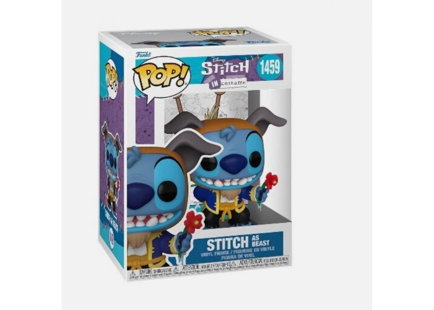Фигурка Фанко Стич в Роле Зверька №1459 Funko Pop Disney Stitch in Сostume Stitch as Beast Funko 75162