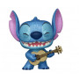 Фігурка Фанко Стіч у Блискітках (Уцінка) №1044 Lilo and Stitch with Ukulele Diamond Collection Funko B57488