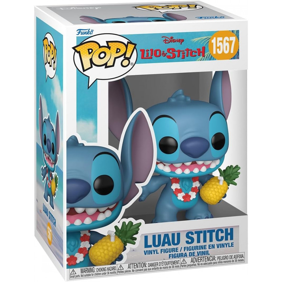 Фигурка Фанко Стич Луау №1567 Лило и Стич Funko Pop Disney Lilo and Stitch Luau Stitch Funko 86275