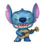 Фігурка Фанко Стич у Блискітках №1044 Lilo and Stitch with Ukulele Diamond Glitter Exclusive Funko 57488