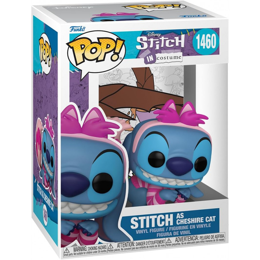 Фігурка Фанко Стіч в Образі Чеширського Кота Дісней №1460 Disney Stitch in Costume Funko 75163