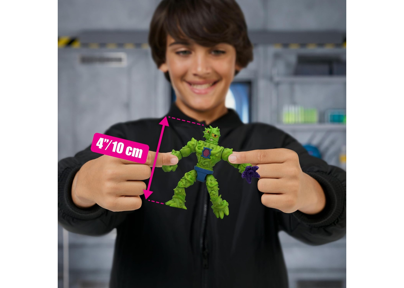 Мега-набор гибридов Мистера Биста MrBeast Lab Create 5 Mix & Match Action Figures Moose Toys 24910