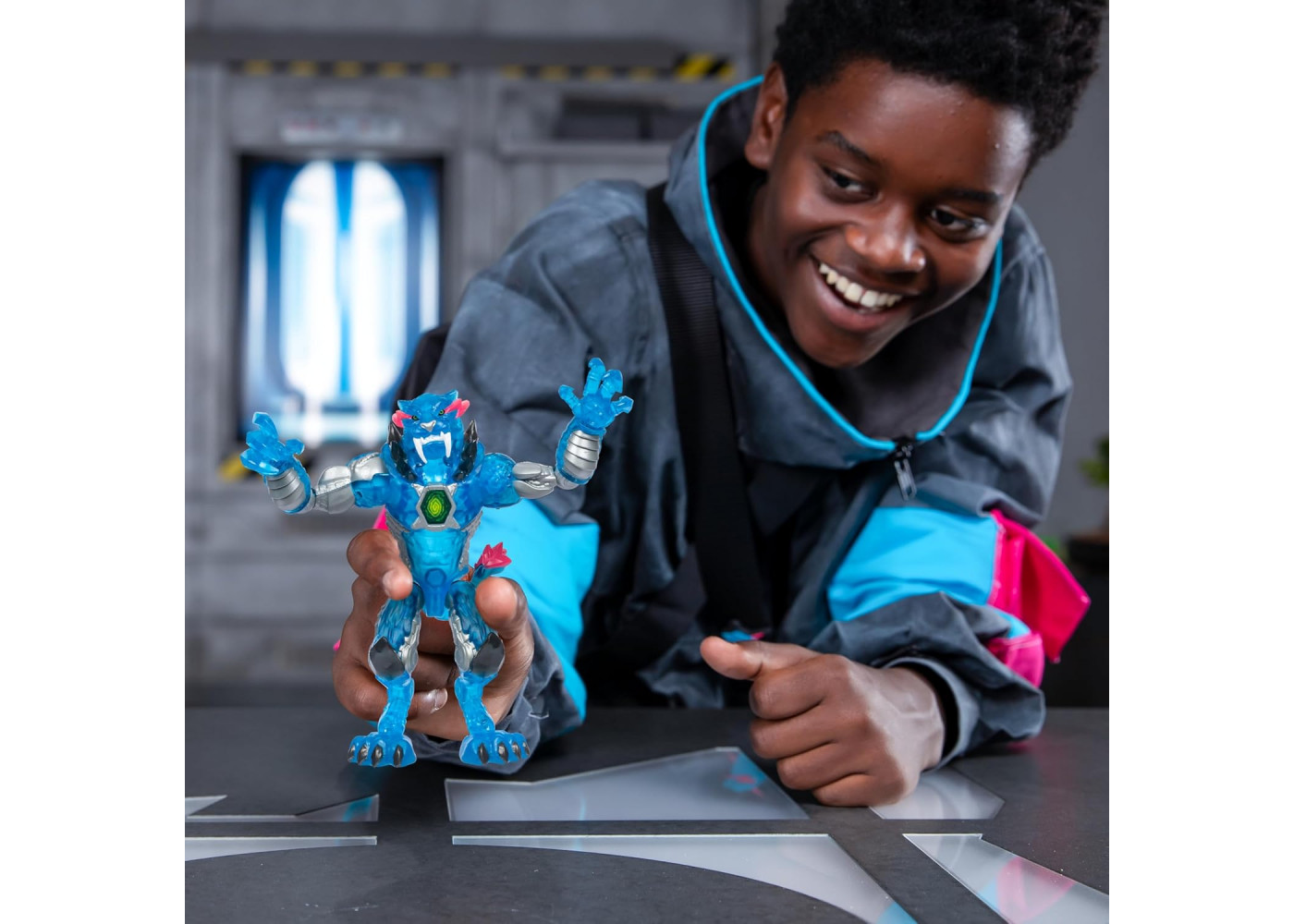 Фігурка Пантера Лабораторія Перетворення Містера Біста MrBeast Lab Mutators Stealth Panther Moose Toys 24719
