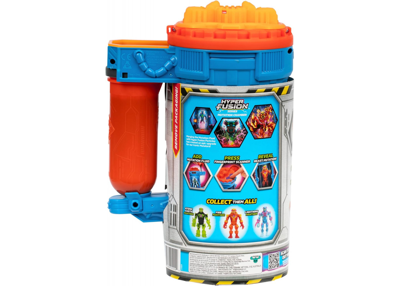 Фигурка Пантера Лаборатория Превращения Мистера Биста MrBeast Lab Mutators Fire Panther Moose Toys 25009