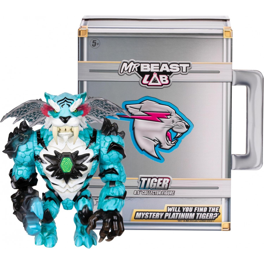 Фігурка Сюрприз Тигр Містер Біст MrBeast Lab Apex Beast Tiger Moose Toys 24728