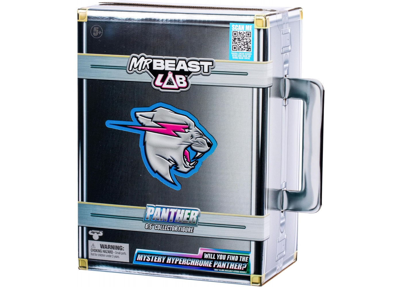 Фігурка Сюрприз Пантера Містер Біст MrBeast Lab Apex Beast Neon Panther Moose Toys 24759