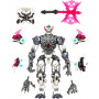 Фігурка Сюрприз Тигр Містер Біст MrBeast Lab Platinum Series Tiger Battle Titan Moose Toys 24806