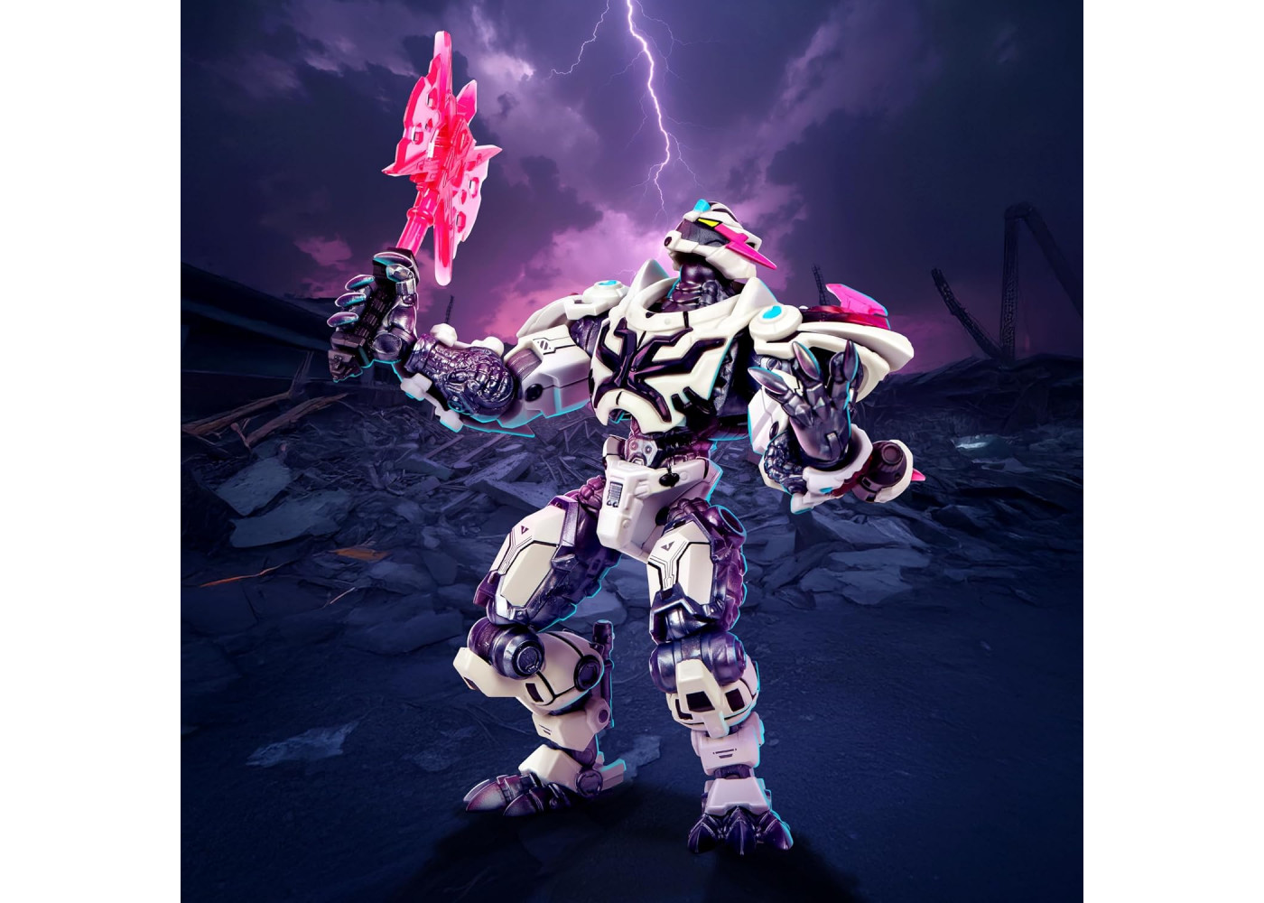 Фігурка Сюрприз Тигр Містер Біст MrBeast Lab Platinum Series Tiger Battle Titan Moose Toys 24806