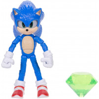 Фигурка Ёжик Соник 3 с Изумрудом Sonic The Hedgehog Sonic 3 with Emerald Jakks 42952