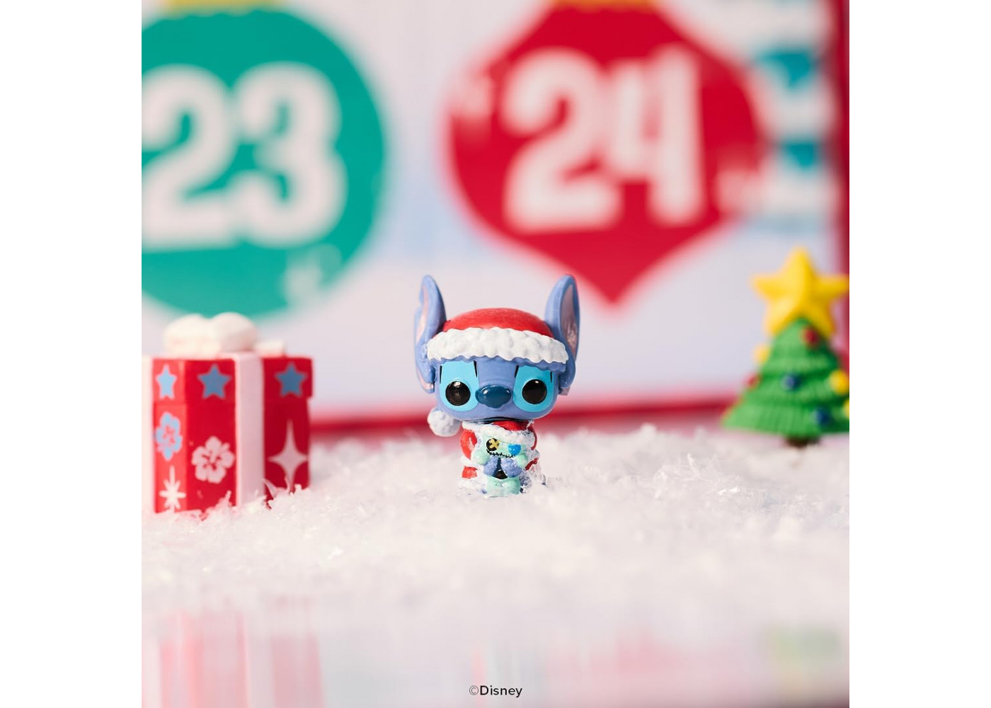 Адвент Календар 24 дні Зворотнього Відліку Стіч Countdown Calendar Disney Stitch Holiday Funko 87002