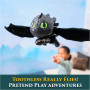 М'яка Іграшка Дракон Беззубик 30см Як Приборкати Дракона Dragon Hug and Glide Toothless Spin Master 6072913