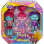 Набір Фігурки Тролі 3 шт Trolls Band Together Trendsettin Trio Mattel HNM62