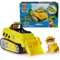 Машинка Бульдозер Носорог и Крепыш Щенячий Патруль Paw Patrol Jungle Rubble’s Bulldozer Spin Master 6069248