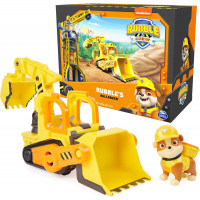 Машинка Бульдозер с Фигуркой Крепыш Щенячий Патруль Paw Patrol Rubble’s Bulldozer Vehicle Spin Master 6067205