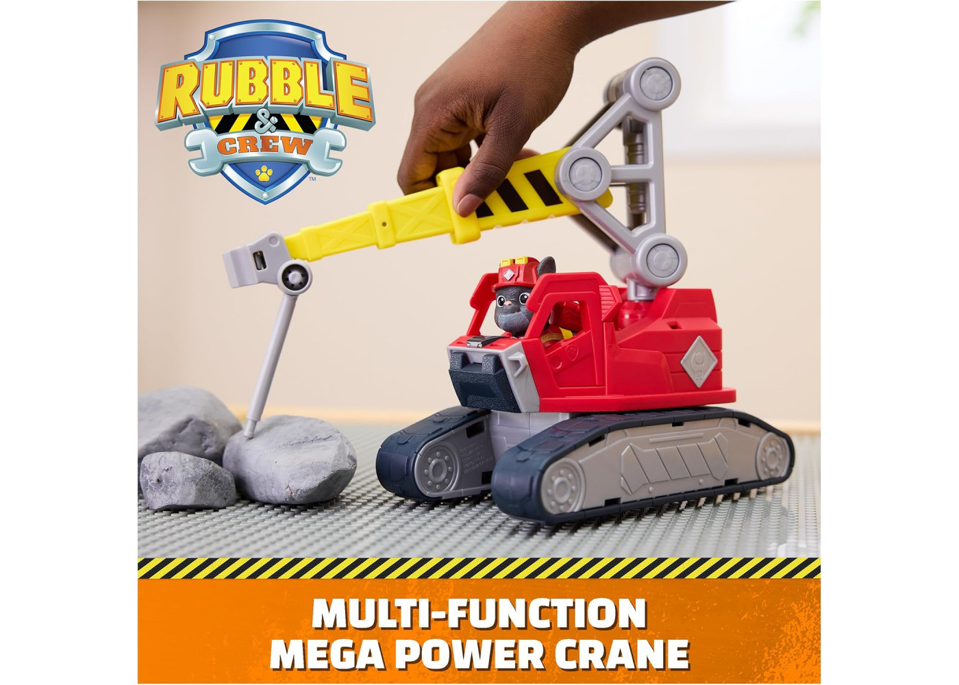 Машинка Кран Чарджера Щенячий Патруль Paw Patrol Charger's Mega Power Crane Spin Master 6073304