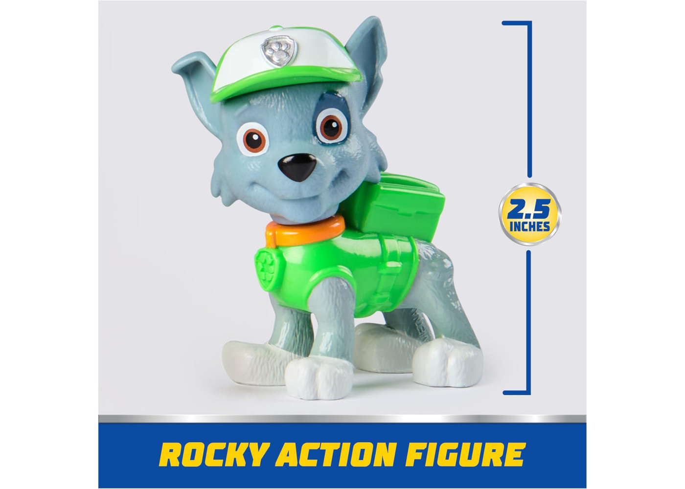 Машинка с Фигуркой Рокки Мусоровоз Щенячий Патруль Paw Patrol Rocky Recycle Truck Spin Master 6071213