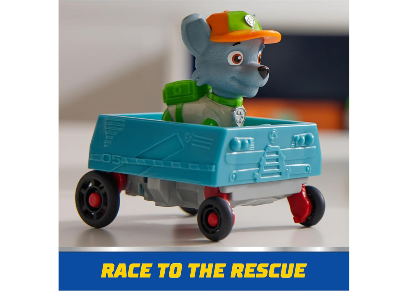 Машинка с Фигуркой Рокки Мусоровоз Щенячий Патруль Paw Patrol Rocky Recycle Truck Spin Master 6071474