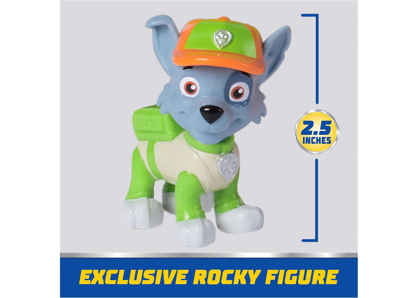 Машинка с Фигуркой Рокки Мусоровоз Щенячий Патруль Paw Patrol Rocky Recycle Truck Spin Master 6071474