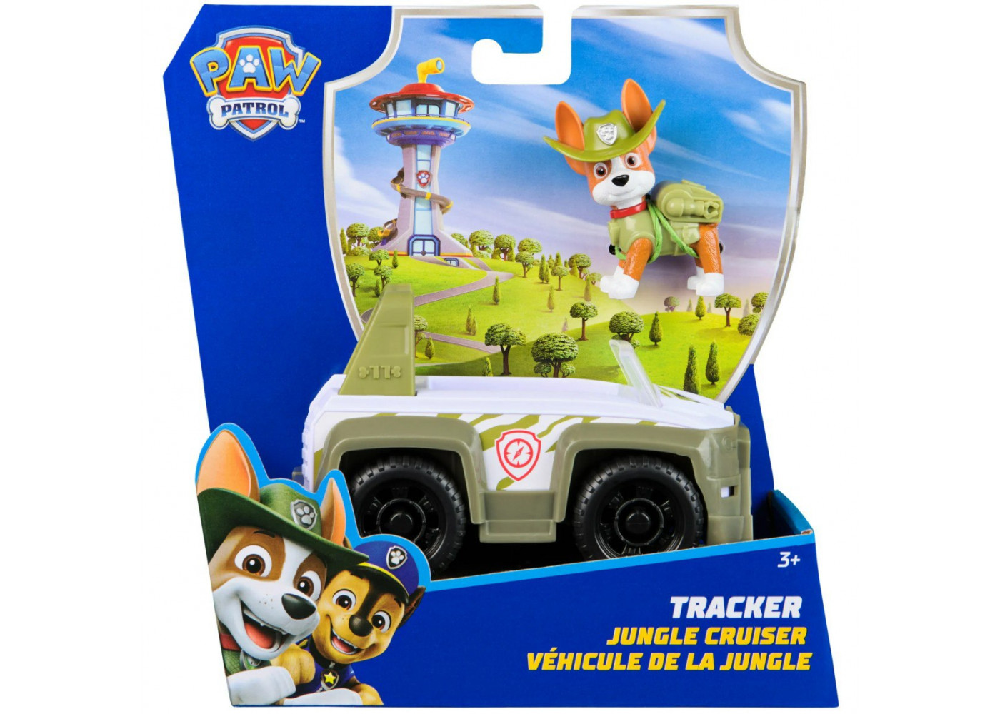 Машинка с Фигуркой Тракер Щенячий Патруль Paw Patrol Tracker’s Jungle Cruiser Spin Master 6071224