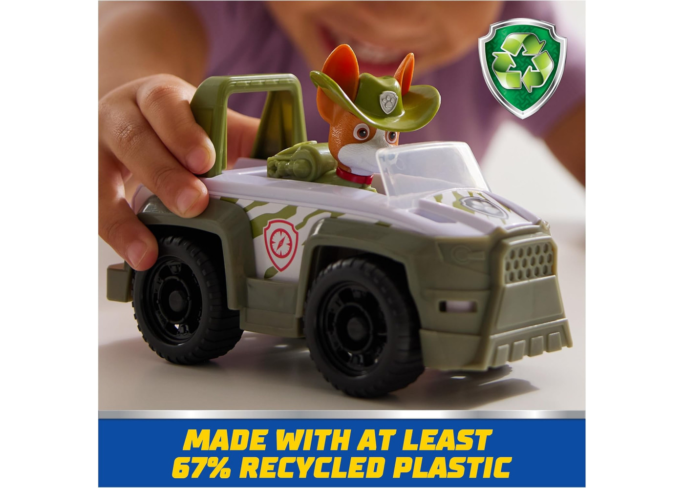 Машинка с Фигуркой Тракер Щенячий Патруль Paw Patrol Tracker’s Jungle Cruiser Spin Master 6071224
