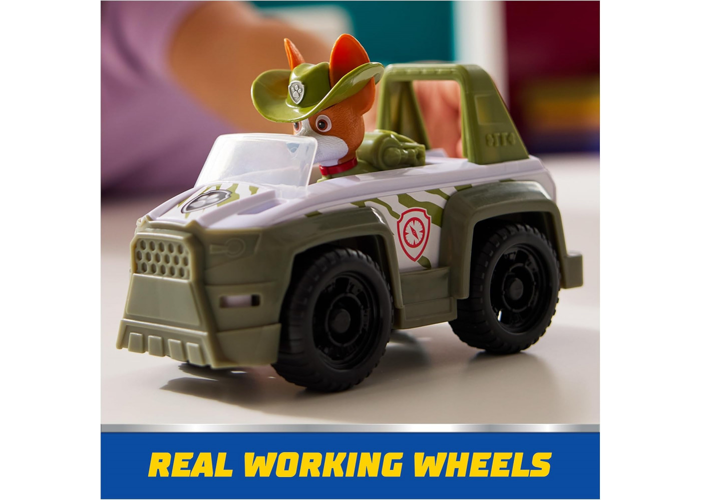 Машинка с Фигуркой Тракер Щенячий Патруль Paw Patrol Tracker’s Jungle Cruiser Spin Master 6071224