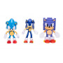 Набір 3 Фігурки Їжачок Сонік Sonic The Hedgehog 35 Aniversario Jakks 43141