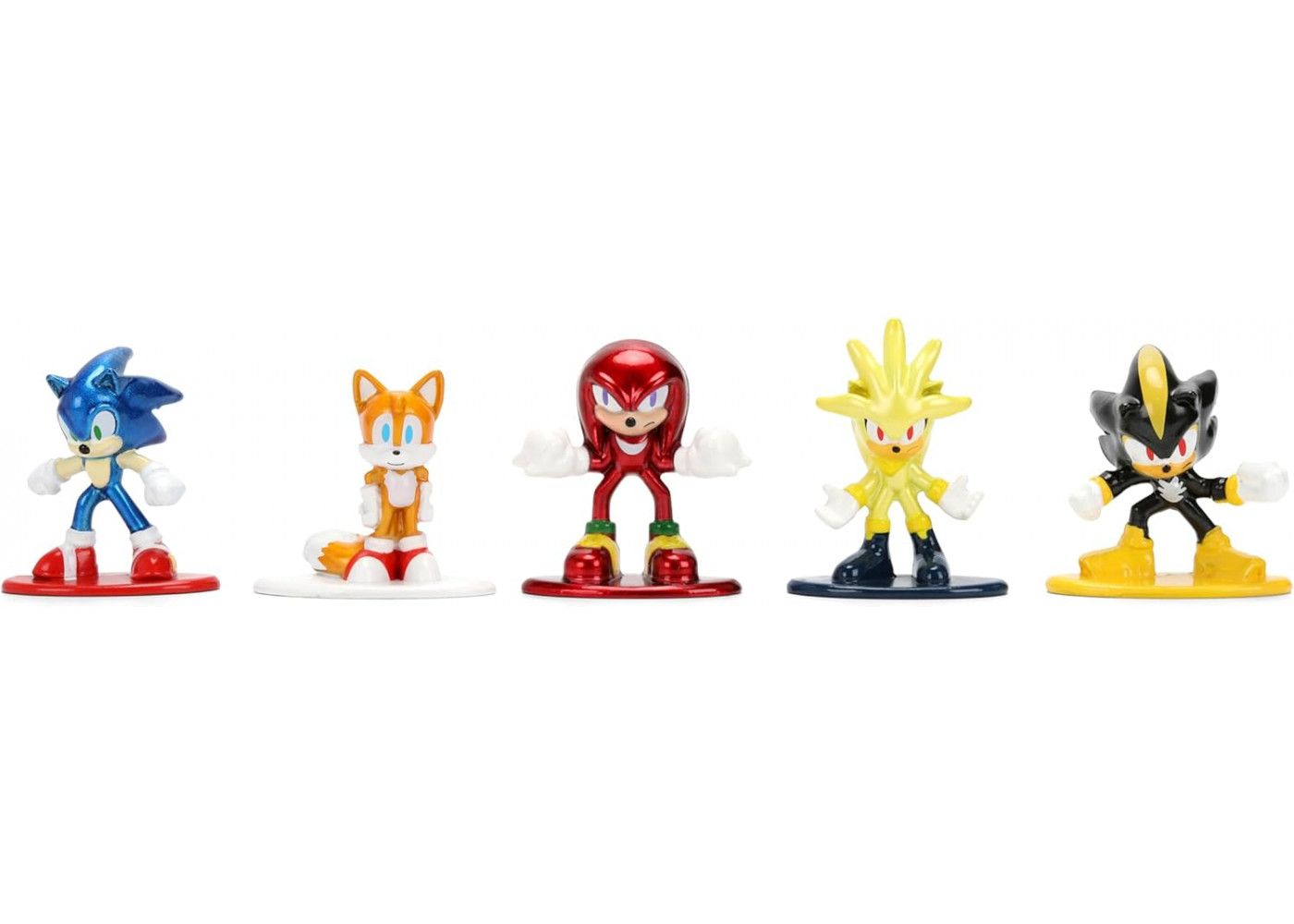 Набір 12 Фігурок Їжак Сонік 3 Sonic The Hedgehog Nano Metalfigs Series 3 Jada Toys 37353