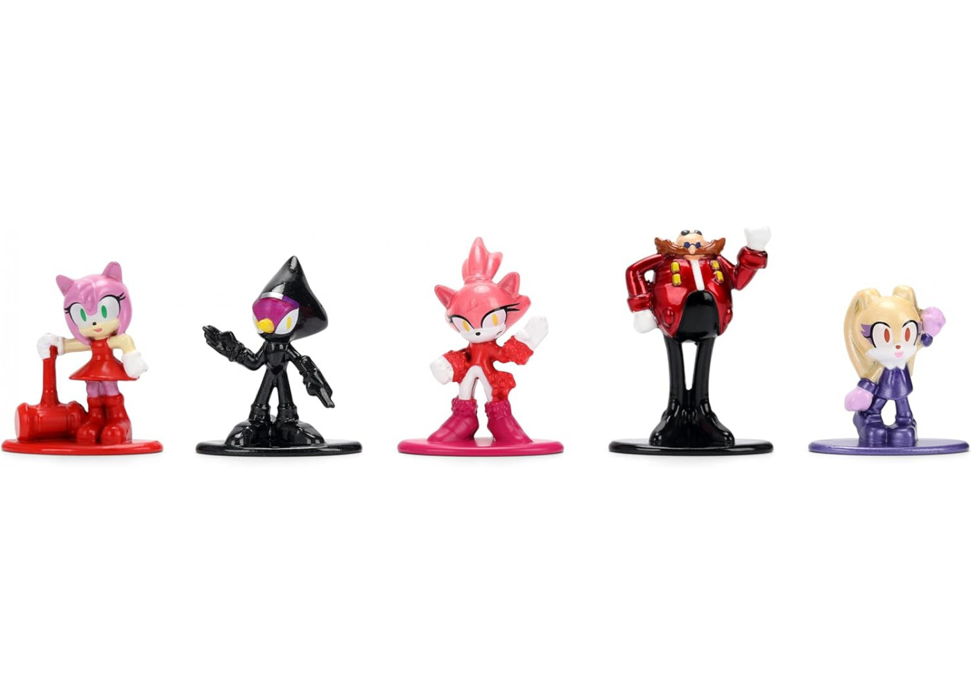 Набір 12 Фігурок Їжак Сонік 3 Sonic The Hedgehog Nano Metalfigs Series 3 Jada Toys 37353